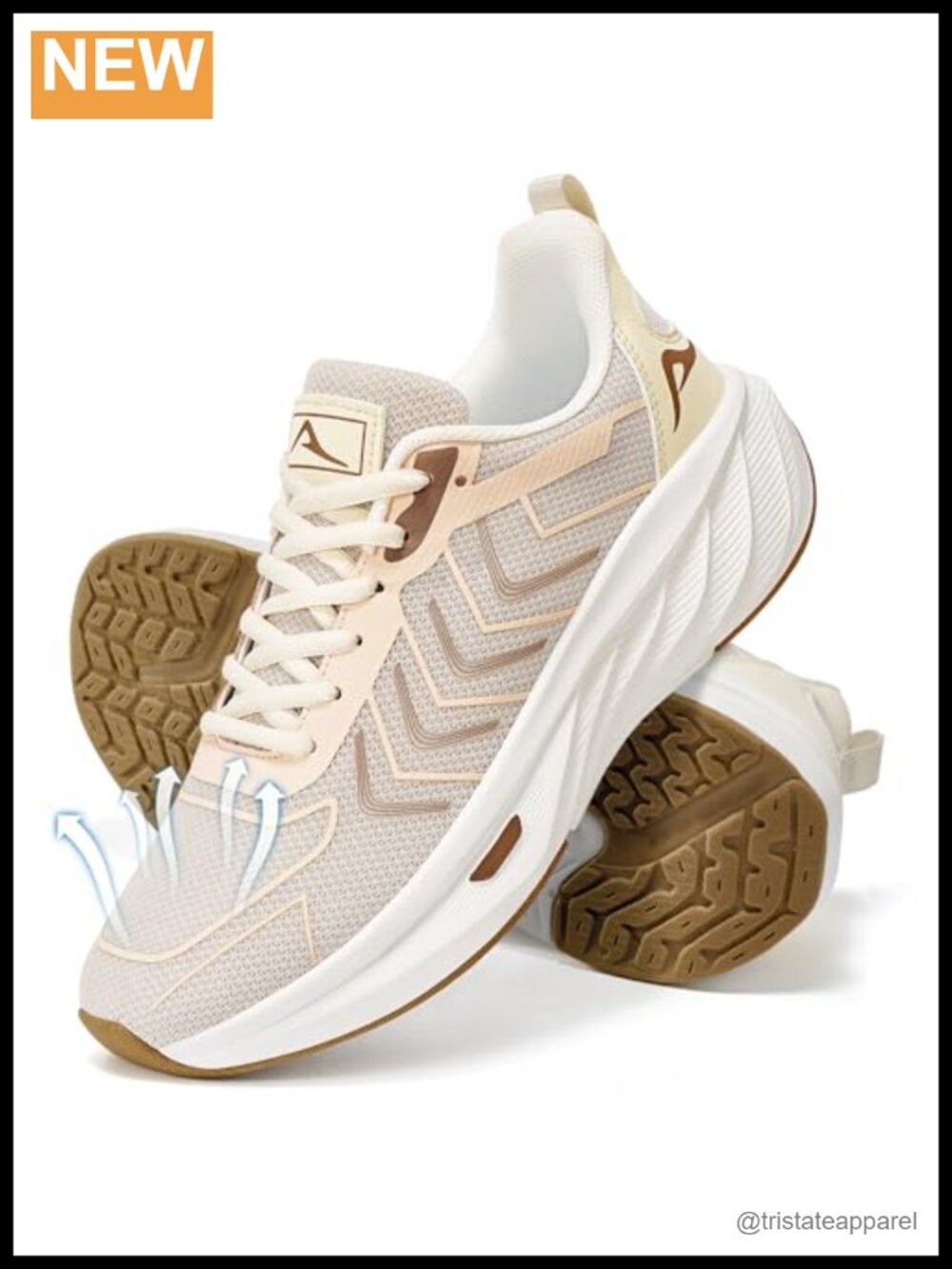 Womens Sneakers Lightweight Breathable Mesh Athletic Walking Gym Shoes